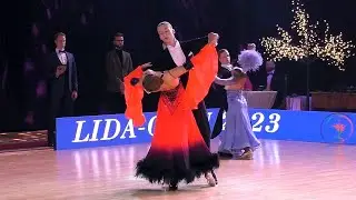 Youth 1 St (Rising Stars): waltz, tango, foxtrot, quickstep - Lida Open 2023 ballroom dancing