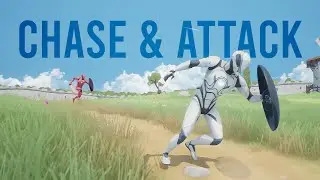 AI Behavior Tree - Chase and Attack - Unreal Engine Action RPG #31