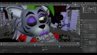 TIME LAPSE | A peek of animating | FNAF Security Breach