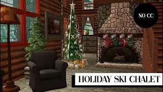 Holiday Ski Chalet | The Sims 2 Speed Build No CC | Строительство Симс 2