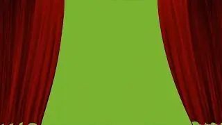 Green Screen Curtain || Curtain Opening || Green Screen Effect || VFX