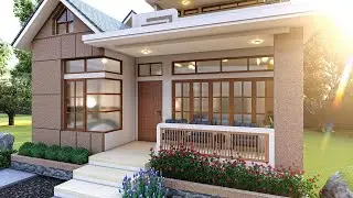 Super Awesome House Design Make You falling in LOVE - House Dream Future with 3 Bedroom - 8x9 Meter