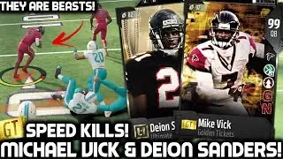 GOLDEN TICKET MICHAEL VICK & ULTIMATE DEION SANDERS! SPEED KILLS! Madden 18 Ultimate Team