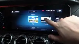 How to Change Dashboard Theme on Mercedes Central Media Display in Mercedes AMG E63 S 4MATIC+ MBUX