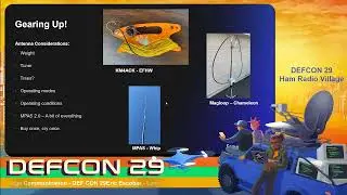 DEF CON 29 Ham Radio Village - Eric Escobar - Getting started with low power/long distance Comms