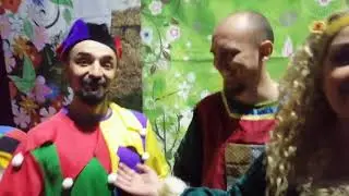 Рапунцель тур. Львів. Перший театр. Артисти в прекрасному настрої.