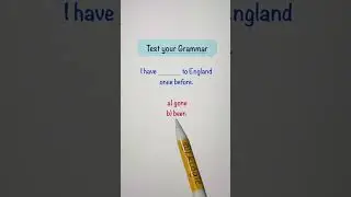 Test your Grammar