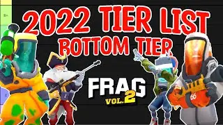 FragProShooter 2022 Tier List - Bottom Tier (#1)