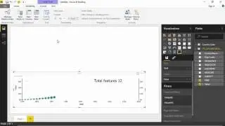 Dotted Line Chart With Play Axis using power BI Desktop