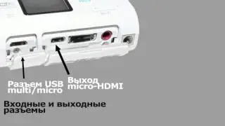 Входные и выходные разъемы SONY ACTION CAM AS100 AS200