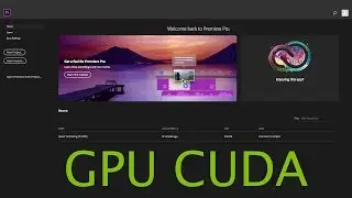 Install GPU Acceleration (CUDA) Drive in Premiere Pro 2019 | EVGA GTX 1070 ti
