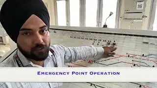 Emergency point operation on panel  !!  #controller #stationmasterandcontroller    #indianrailways