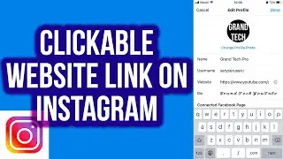 HOW TO ADD A LINK TO Instagram BIO - Clickable Website Link on Instagram