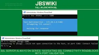 SQL Server Always On Series: Navigating SQL Connectivity Roadblocks with Port Validation 