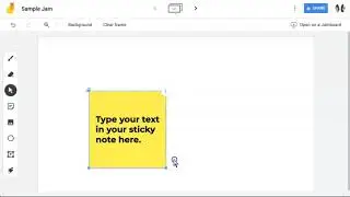 Jamboard: Sticky Notes