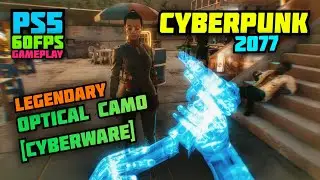 Cyberpunk 2077 Free Roam & Fight [PS5 Gameplay] Patch 1.31 • 60FPS 🔥 Legendary Optical Camo