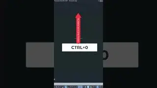 FULL SCREEN #autocadtips #autocadtutorial #autocad