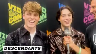 Joshua Colley and Peder Lindell Talk Descendants at Vidcon | Hollywire