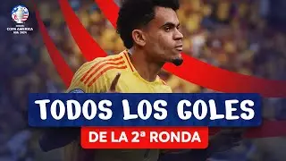 TODOS LOS GOLES DE LA 2ª RONDA | CONMEBOL COPA AMÉRICA USA 2024™