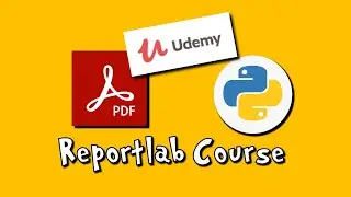 🔥 Udemy ReportLab Announcement 🔥