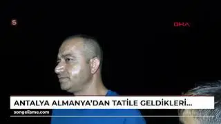 ANTALYA Almanya'dan tatile geldikleri Antalya'da, tekneleri alabora oldu