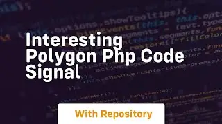 Interesting polygon php code signal