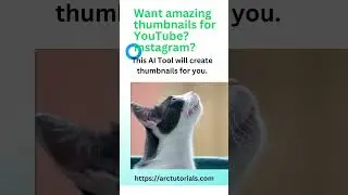 AI tool to make Thumbnails | #shorts #viral #trending #productivity #programminglife #coding