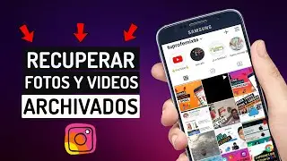 Cómo Recuperar fotos y vídeos ARCHIVADOS en INSTAGRAM/ DESARCHIVAR en INSTAGRAM 📸