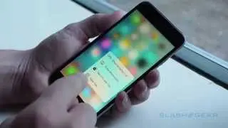 3D Touch demo on the iPhone 6s