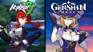 Genshin Impact Cinematics VS Honkai Impact Cinematics