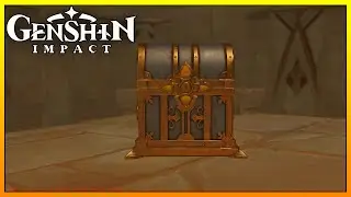 Hidden Luxurious Chest Underground The Mausoleum Of King Deshret Sumeru Desert【Genshin Impact】