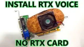 How to Install RTX Voice with No RTX card - GTX 10 & 16 Series - Tutorial / Guide.