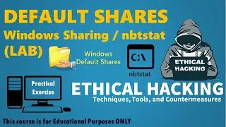 Share Folder in Windows 11 - 10 - 7 | How to Share Folders & Drives - nbtstat NetBIOS Commands