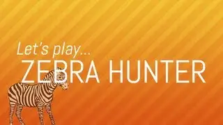 Zebra Hunter - Indie Game