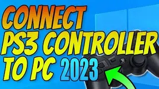 How To Connect PS3 Controller To PC | PS3 Controller On PC!