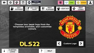 How To Import Manchester United Logo And Kits In Dream League Soccer 2022