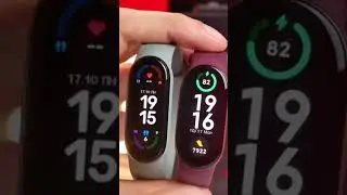 Xiaomi mi band 7 в сравнении с mi band 6