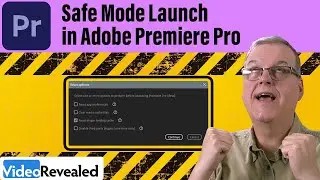 Safe Mode Launch in Adobe Premiere Pro