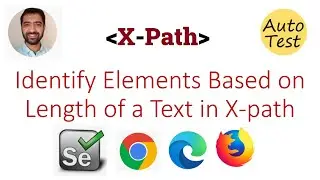 Identify elements based on string length in X-path