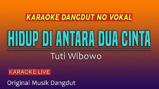 HIDUP DI ANTARA DUA CINTA - KARAOKE DANGDUT NO VOKAL - TUTI WIBOWO 