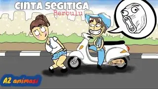 Kartun Lucu Cinta Segitiga - Animasi Sekolah