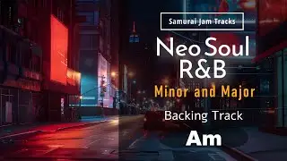 Neo Soul R&B Guitar Backing Track in Am