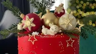 Торт как искусство🎄зимние дизайны☃️🎅❄️Cake as art🎄winter designs☃️🎅❄️