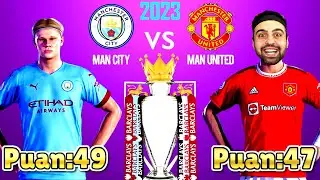 LİDERLİK MAÇI ! MANCHESTER UNİTED VS MANCHESTER CİTY ! FİFA 23 OYUNCU KARİYERİ #14