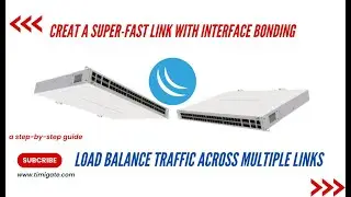 AGGREGATE MULTIPLE LINKS WITH MIKROTIK INTERFACE BONDING | ARP Target IP | LACP | LOAD BALANCING