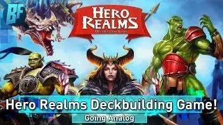 [Going Analog] Hero Realms Deckbuilding Game Overview