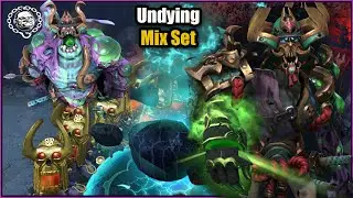 Undying Mix Set Dirgesworn Dynasty + Golden Pale Mausoleum + Pale Augur Dota 2