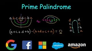 Prime Palindrome | Leetcode #866