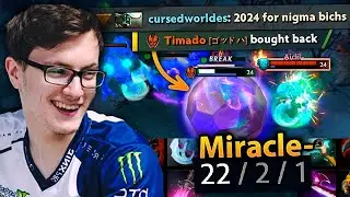 MIRACLE shows his GOD Morphling plays and DOMINATES everyone in dota 2
