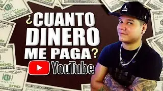 ¿CUANTO DINERO GANO CON YOUTUBE? 🤔 ¿SE PUEDE VIVIR DE ESTO? @DjDarrelElapoderado ✔